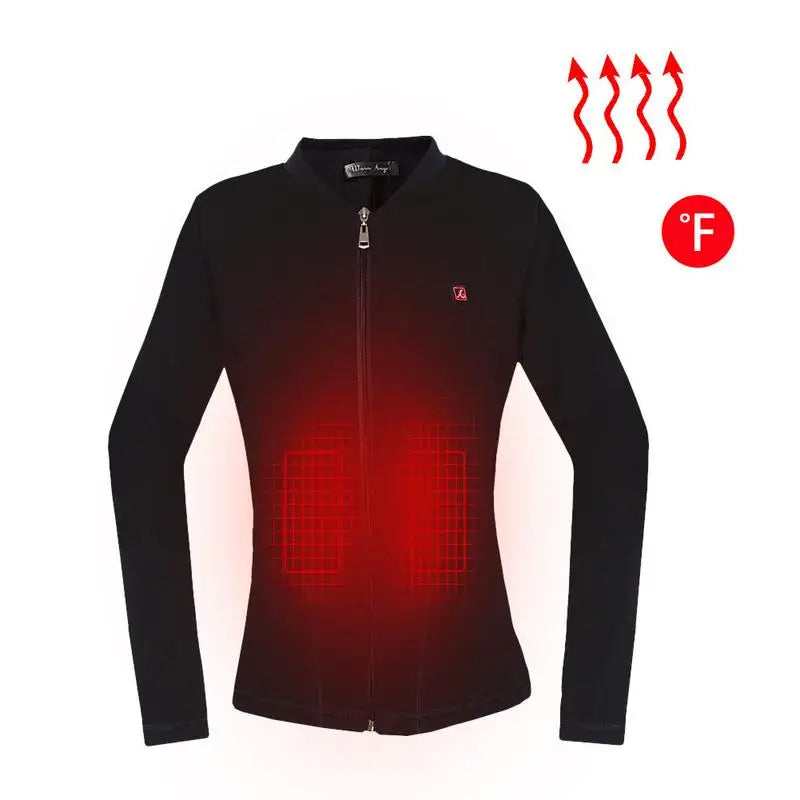 Women Jacket 3 speed adjusted temperature Heated Jacket Waterproof Electric