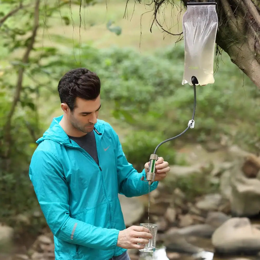 Outdoor Gravity Water Filter System