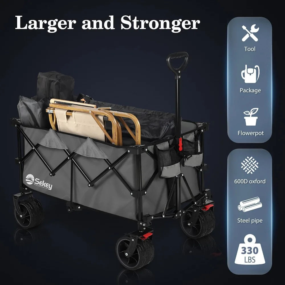 220L Collapsible Foldable Wagon