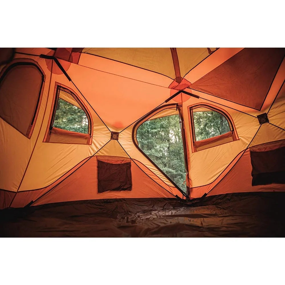 Extra Large 2 Door 4 Person Tent