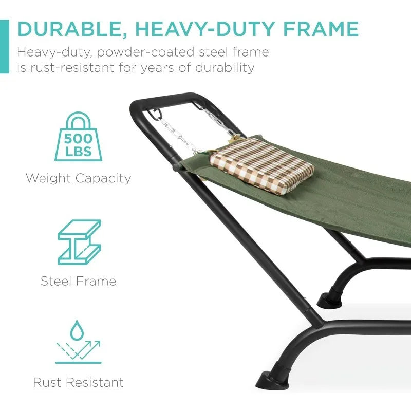 Outdoor Hammock Bed with Stand