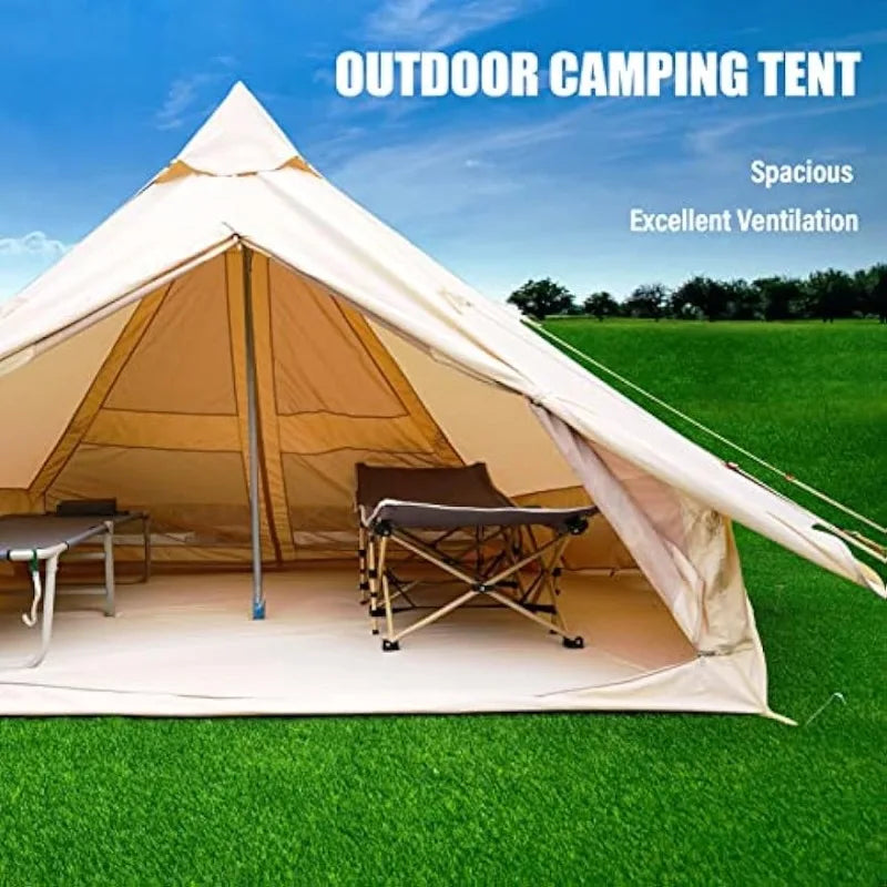 Outdoor Camping Tent with Mosquito Net Doors