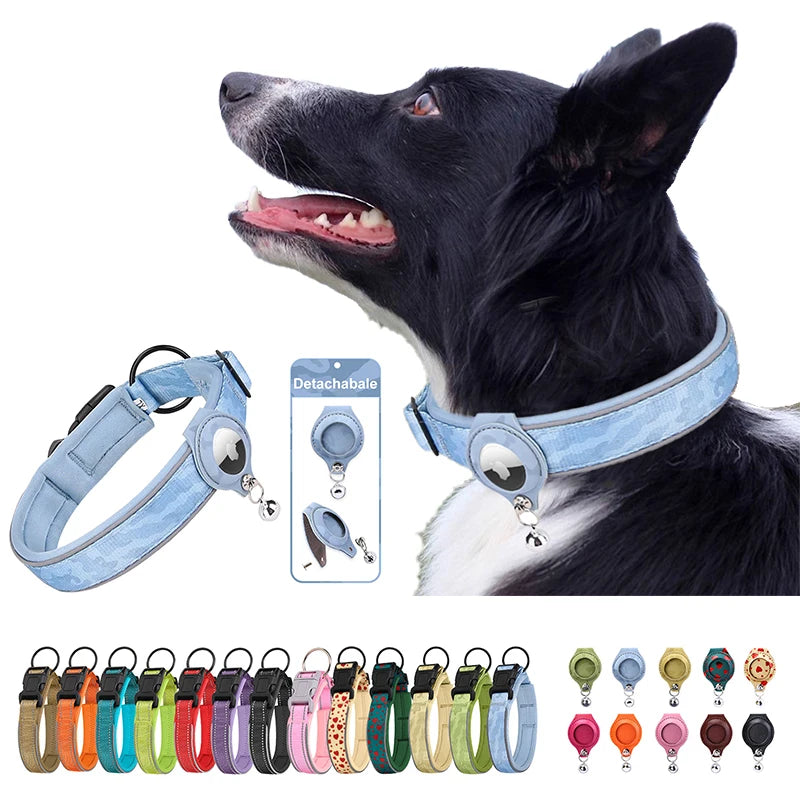 Removable Locating Pet Collar AirTag