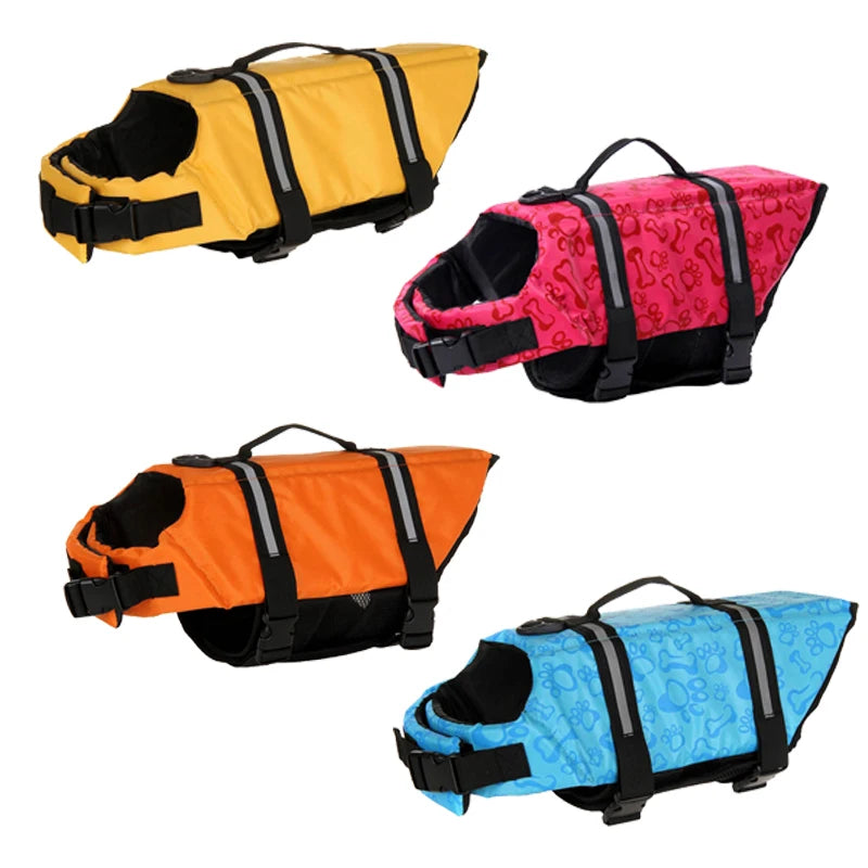 Summer Dog Life Vest Jacket Reflective