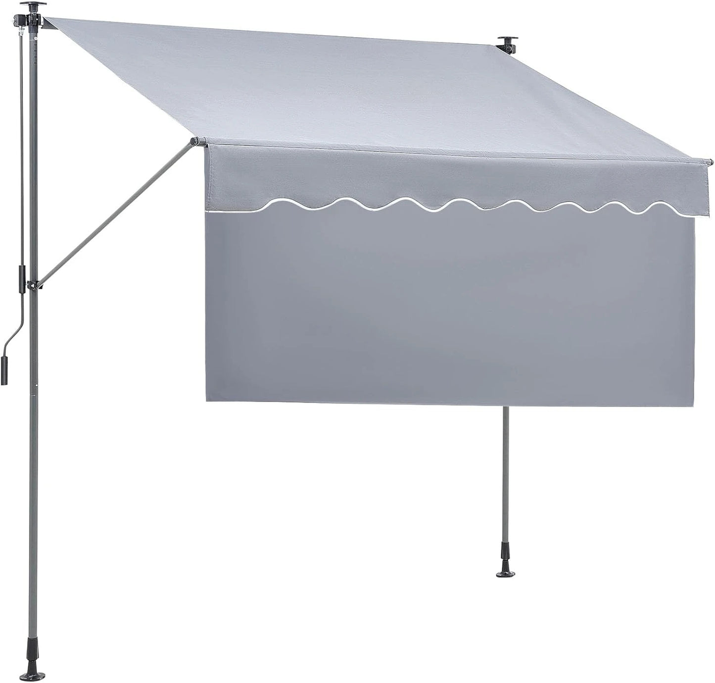 Outdoor Retractable Terrace Awning Tent Garden Shed Balcony